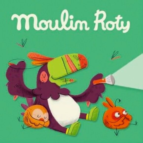 NWT Moulin Roty Storybook Torch 3 Additional Discs - In the Jungle - Picture 1 of 1